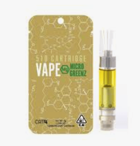Micro Greenz | 24K Gold | Vape Cartridge | 1g