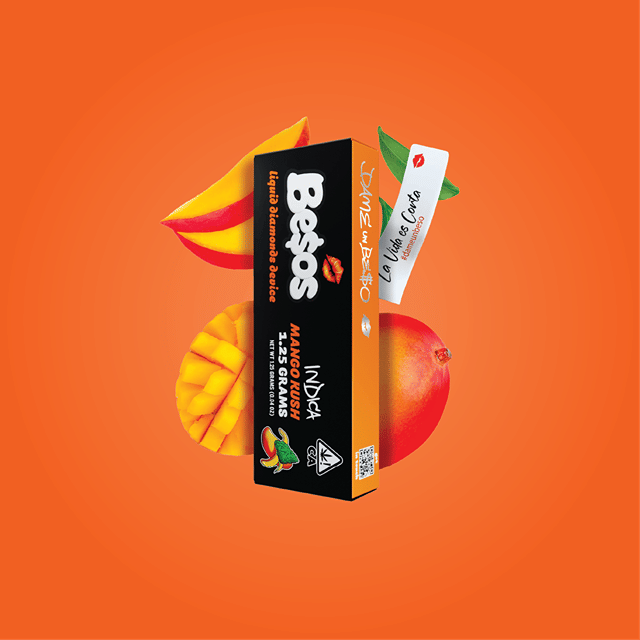 Besos | Mango Kush | Live Diamonds Disposable | 1.25g