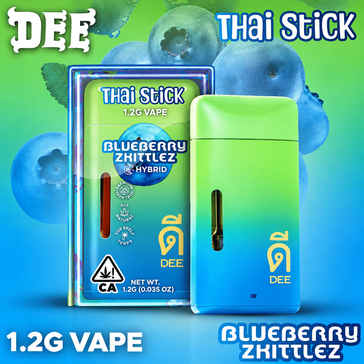 Dee Thai: Stick - Blueberry Z