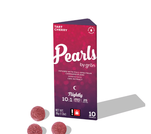 Grön: Pearls - Tart Cherry