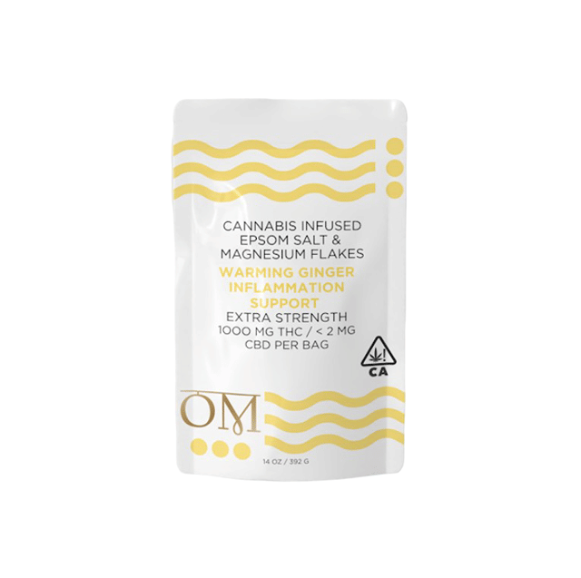 WARMING GINGER INFLAMMATION SUPPORT BATH SALTS | OM