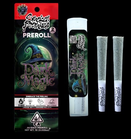 1g DARK MAGIC Preroll 2pk