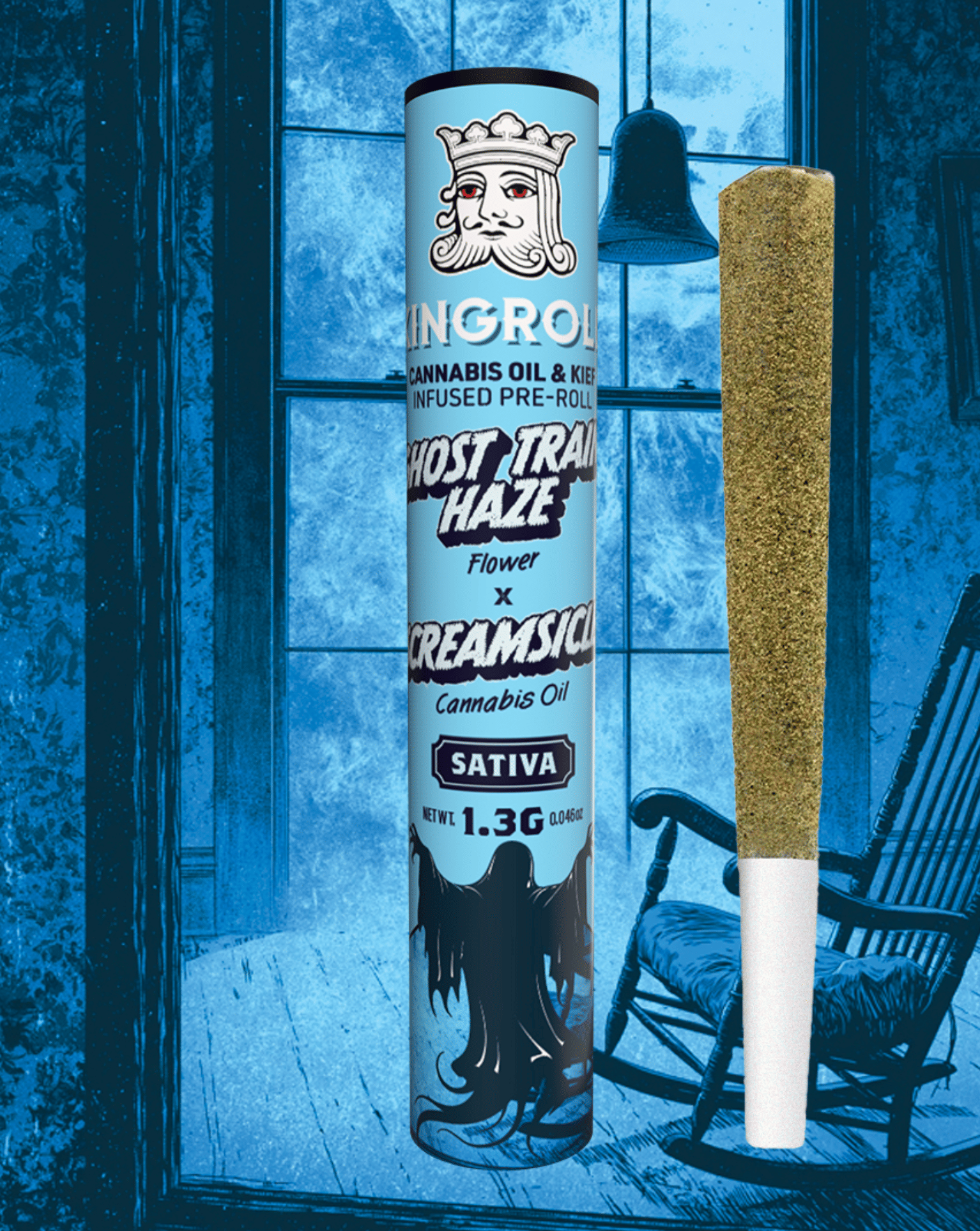KINGROLL: Ghost Train Haze X Screamsicle Original