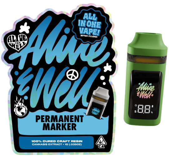 Alive and Well: Permanent Marker Cured Craft