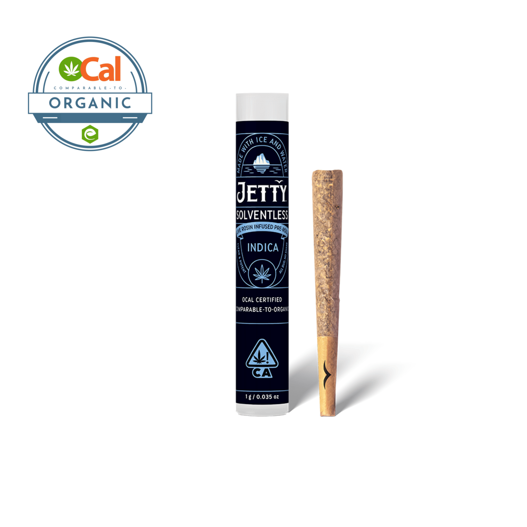 Tahoe OG x Bubba Kush | 1g | Infused Preroll with OCal Solventless Rosin