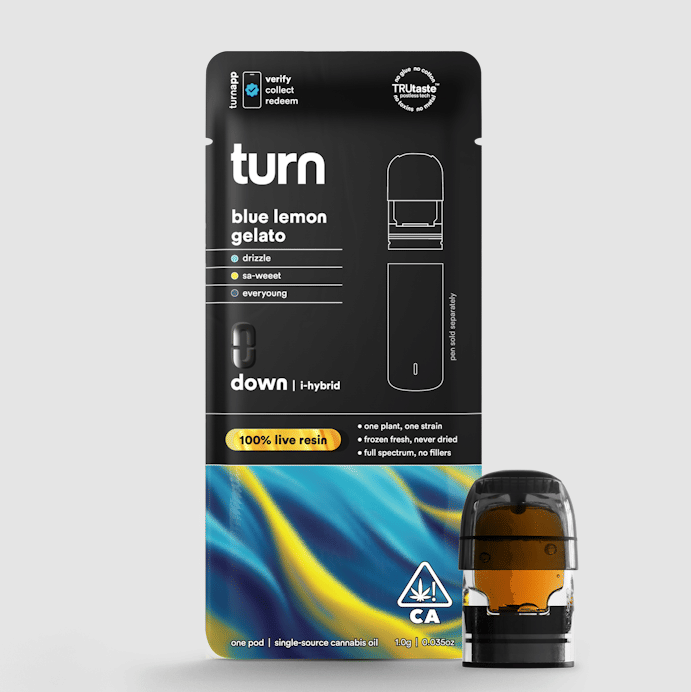 turn: Blue Lemon Gelato