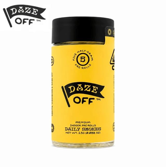 Daze Off - Trainwreck - 5 Pack Pre-Roll - 2.5g