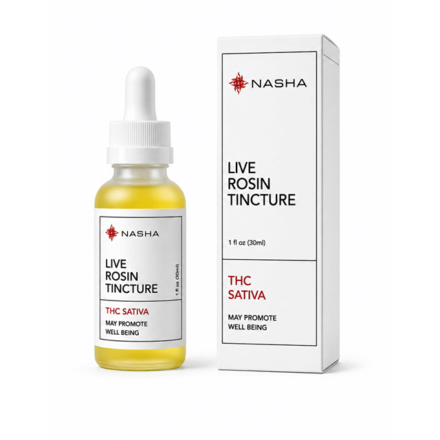 LIVE ROSIN TINCTURE THC - SATIVA - PURPLE JACK 30ml