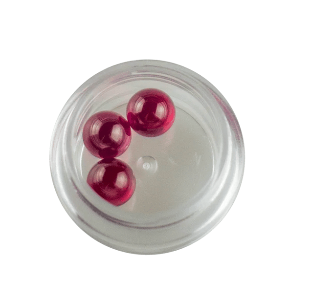 8MM Ruby Terp Pearls - 3pk