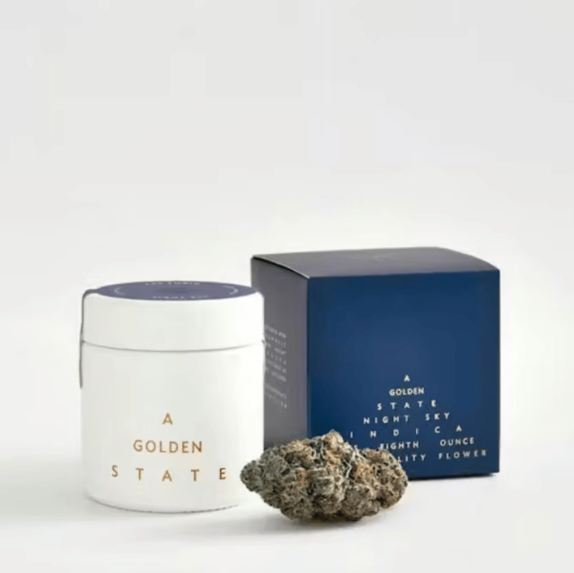 A Golden State - Night Sky - 3.5g - A Golden State - NS - AA Flower - 3.5g - $54.99 - Indoor Flowers
