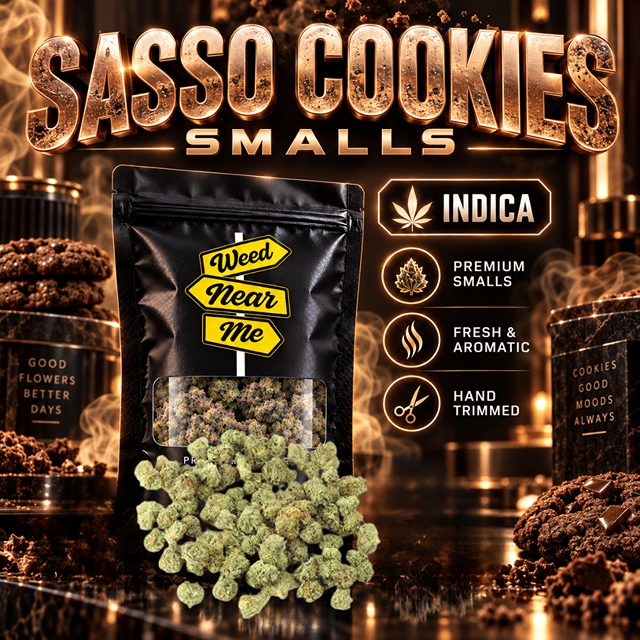 WeedNearMe 7G | Sasso Cookies (Smalls)