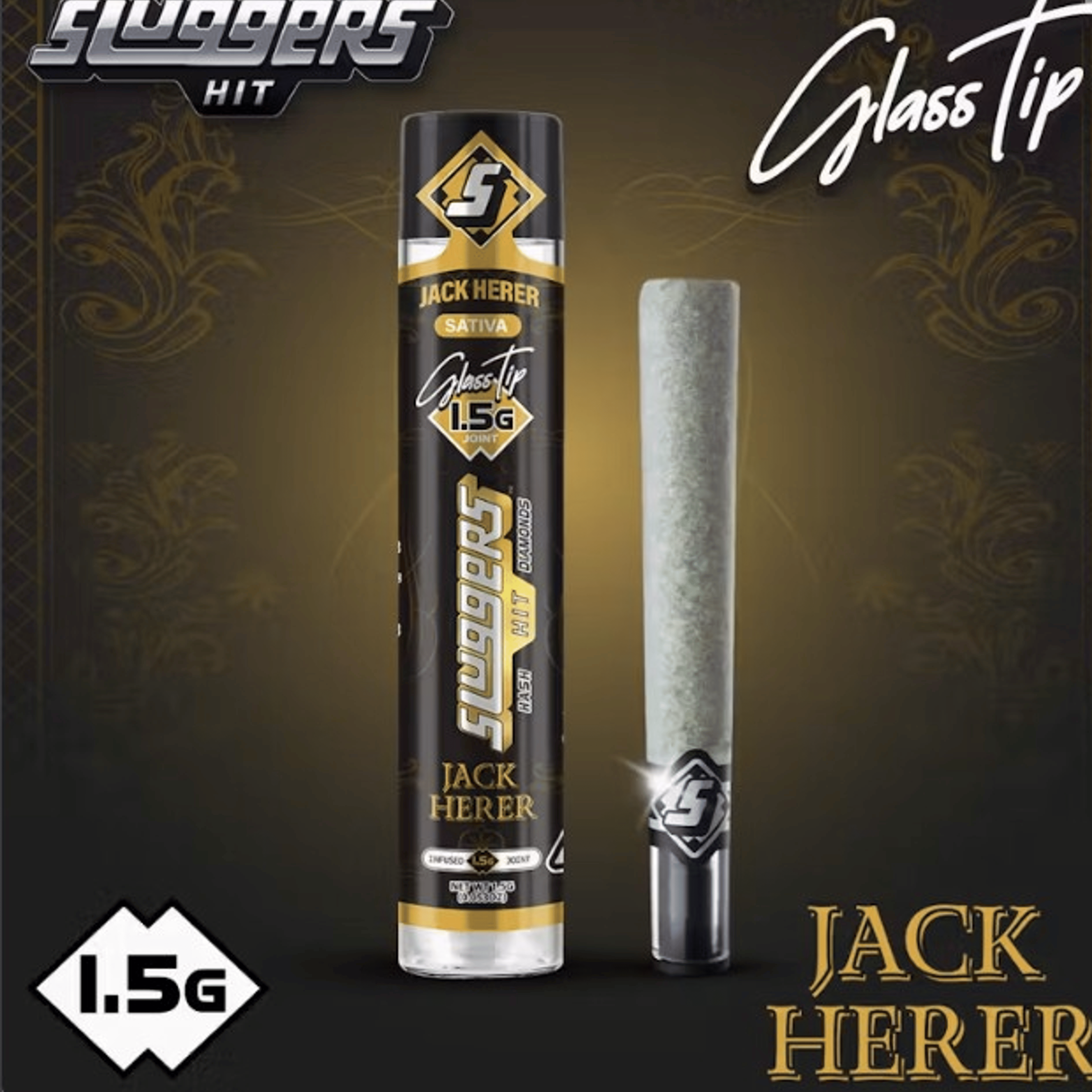 Sluggers - Jack Herer - Infused Pre-Roll - 1.5g - Sluggers - JH - PR - 1.5g - $16.99 - Pre-Rolls