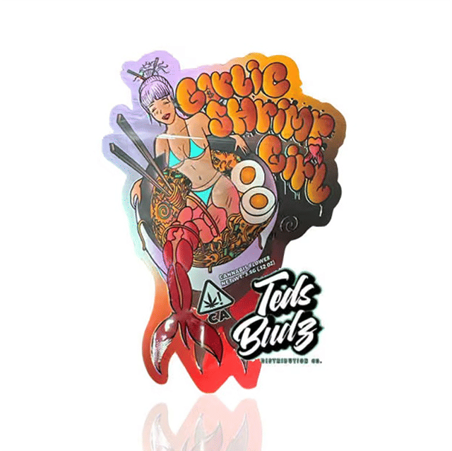Teds Budz x Bubbagum Co. - Garlic Shrimp Girl - 3.5g