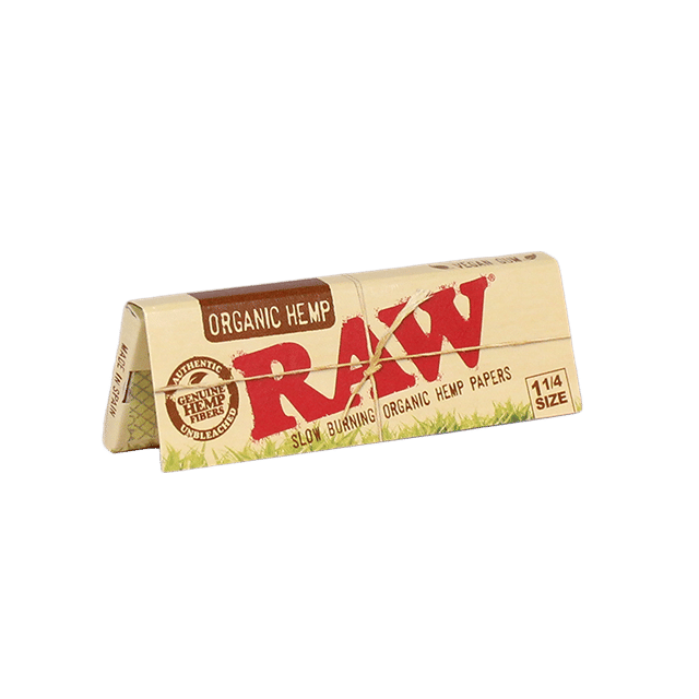 Raw - 1 1/4 - Organic Hemp Rolling papers
