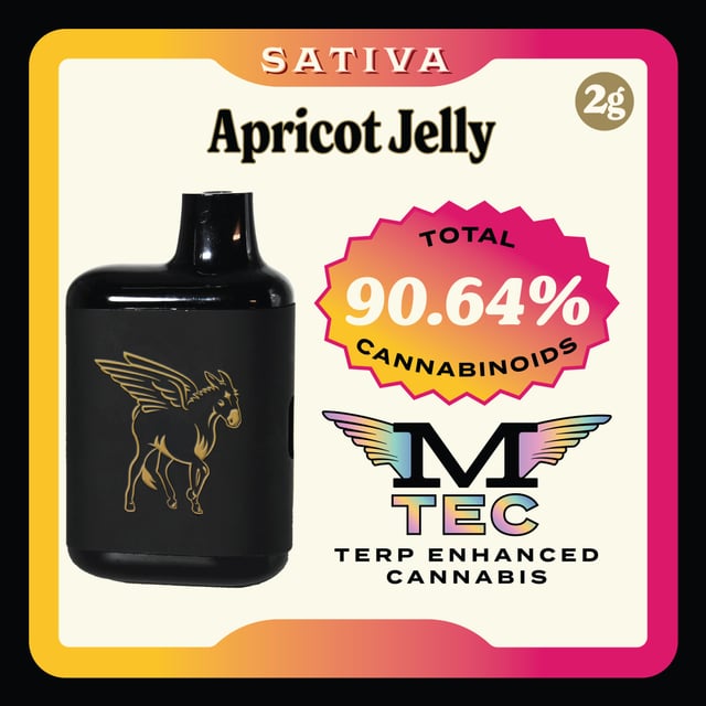 Apricot Jelly 2g Disposable Vape