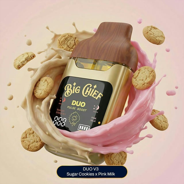 Big Chief | Sugar Cookies x Pink Milk | V3 Liquid Diamonds Disposable | 2g