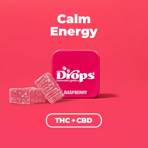 Drops: Raspberry Calm Energy Jellies
