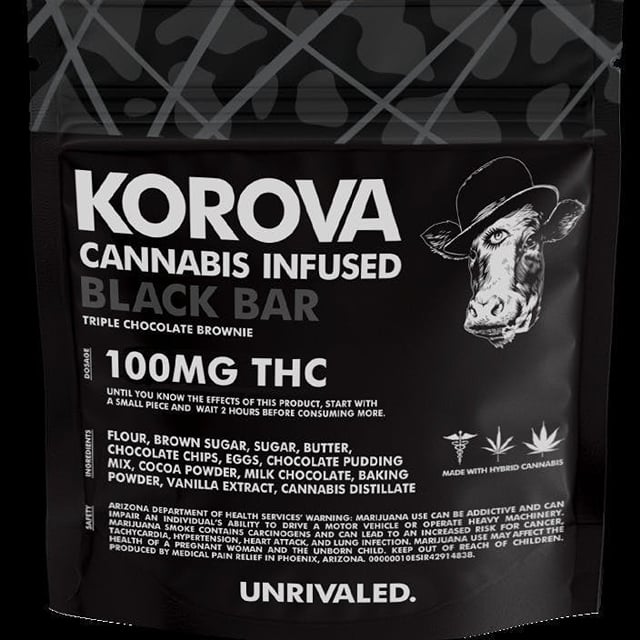 1,000mg Brownie | Black Bar