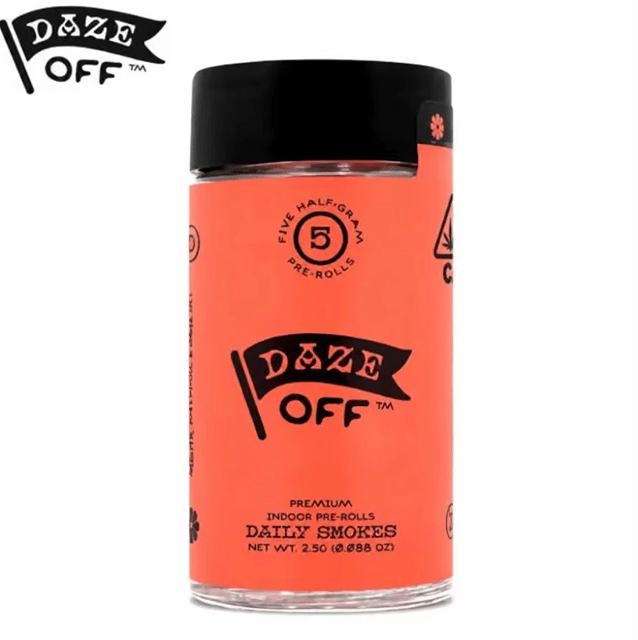 Daze Off - Grape Ape - 5 Pack Pre-Roll - 2.5g