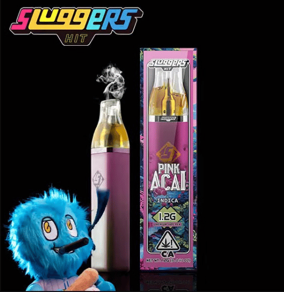 Sluggers AIO - Pink Acai - Live Resin Infused (All-In-One) - 1.2g