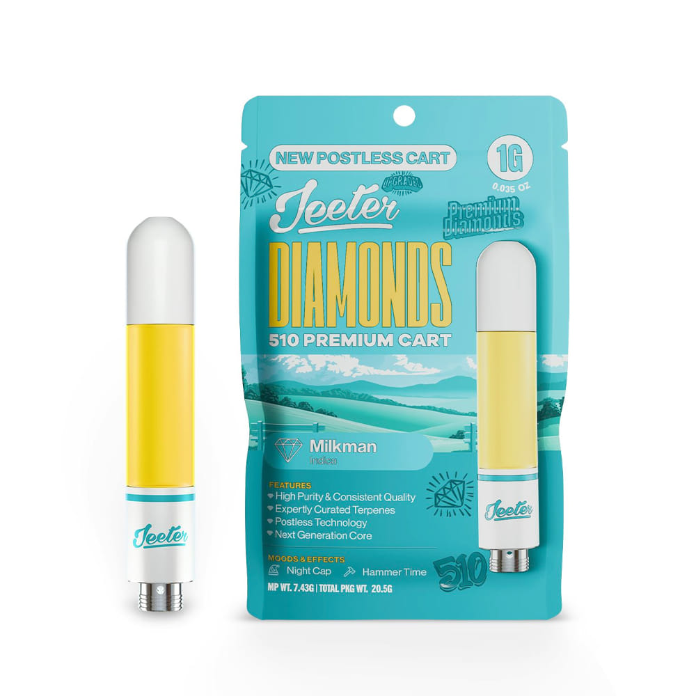 Jeeter: Milkman (I) Diamond Cartridge - 1g *B2G1 EVERYDAY*