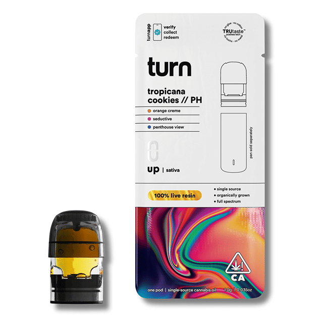 Tropicana Cookies/PH 'Turn Up' Live Resin Pod 1g