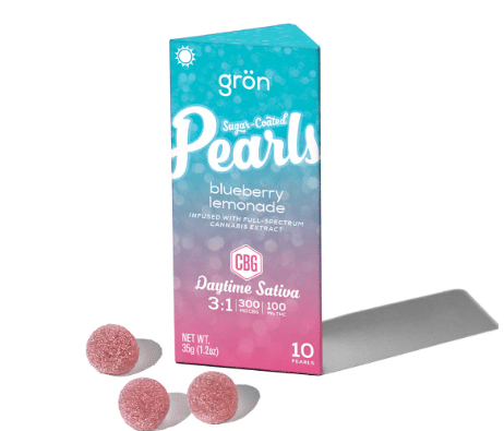 Grön: Pearls - Blueberry Lemonade