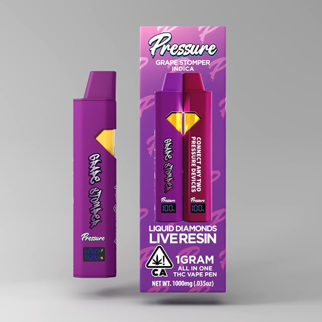 Grape Stomper - All In One Vape Pen - 1G