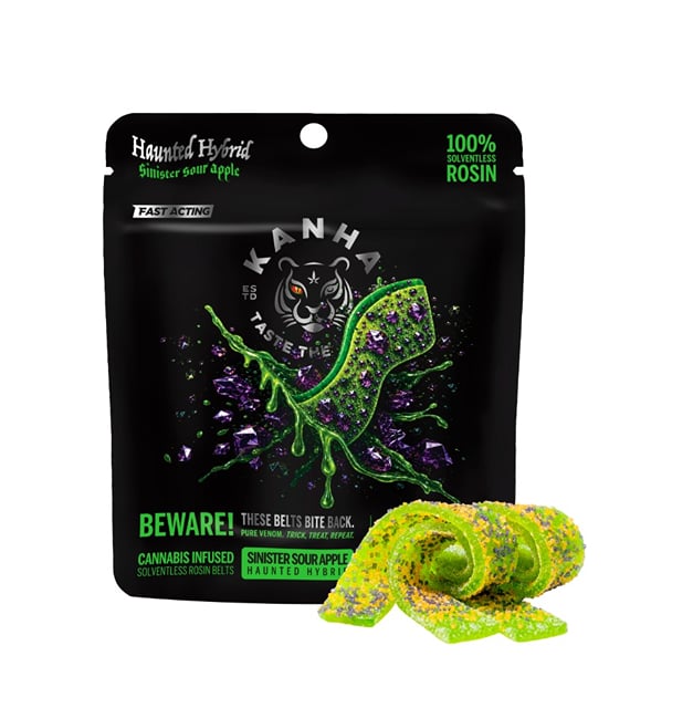 SINISTER SOUR APPLE CRUNCH NANO LIVE ROSIN BELT | HAUNTED HYBRID | KANHA