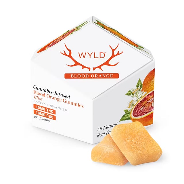 Blood Orange Gummies - 1:1 THC:CBC - 10ct