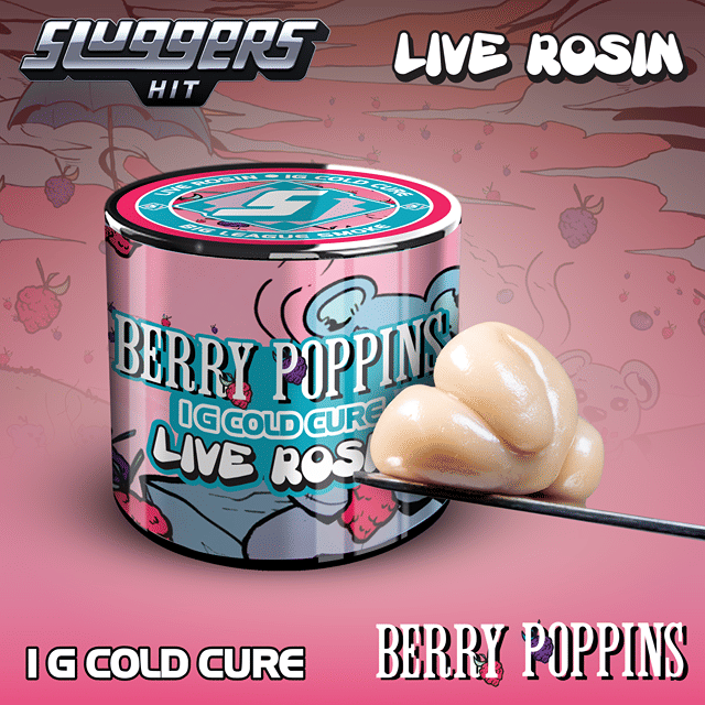 Berry Poppins -Cold Cure Live Rosin 1g