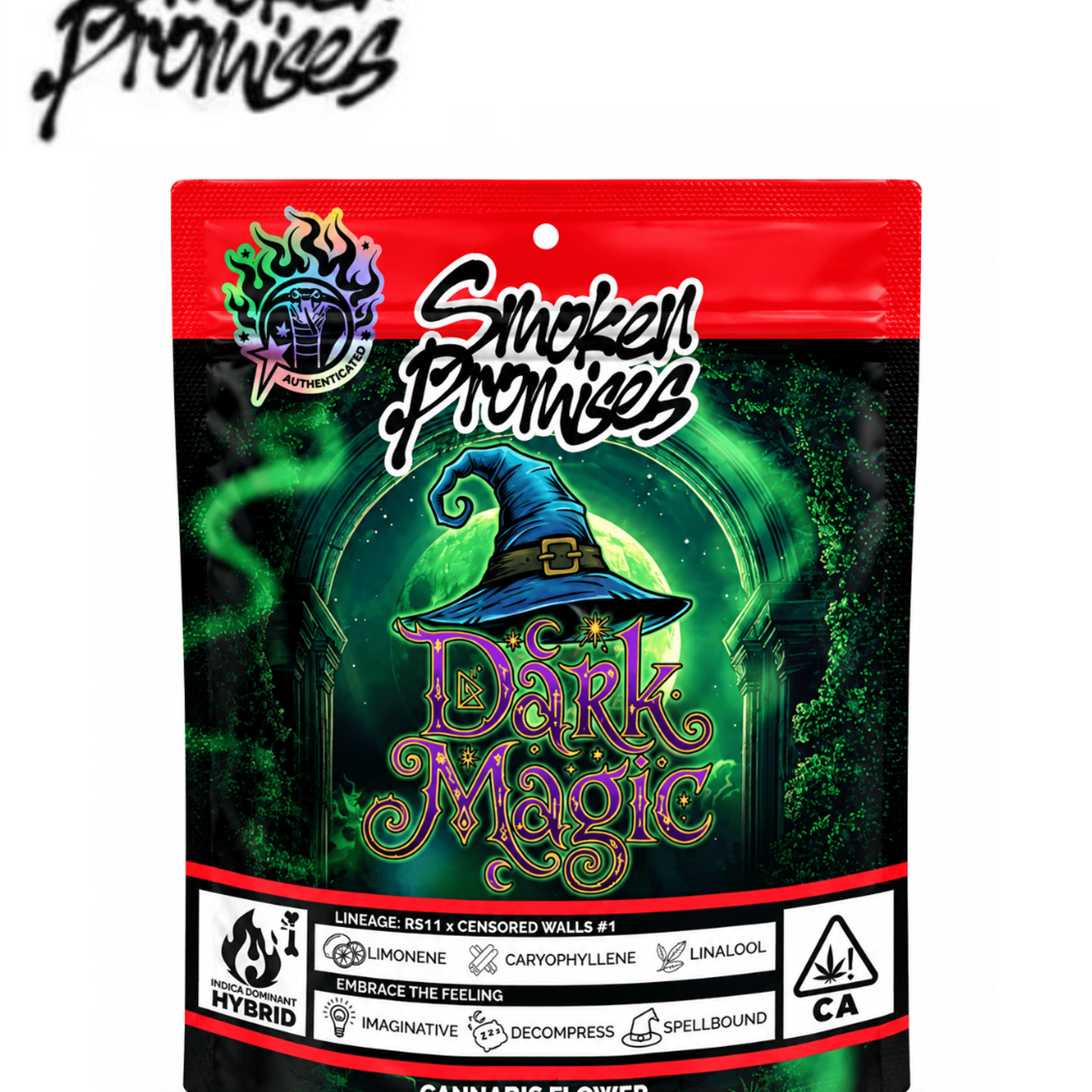 Smoken Promises - Dark Magic - 3.5g - Smoken Promises - DM - AA Flower - 3.5g - $29.99 - Indoor Flowers