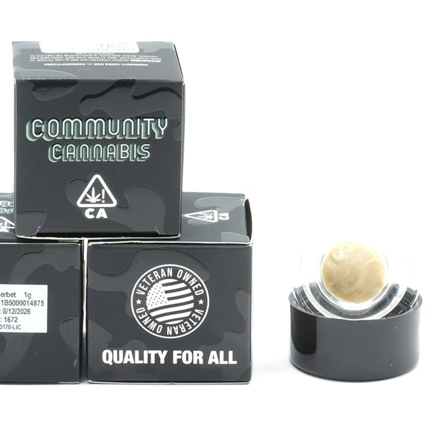1g Live Rosin Cold Cure | Lemon Sherbet