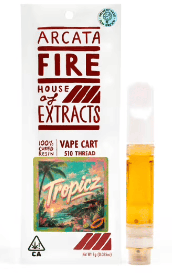 Tropicz Cured Resin Cart 1g