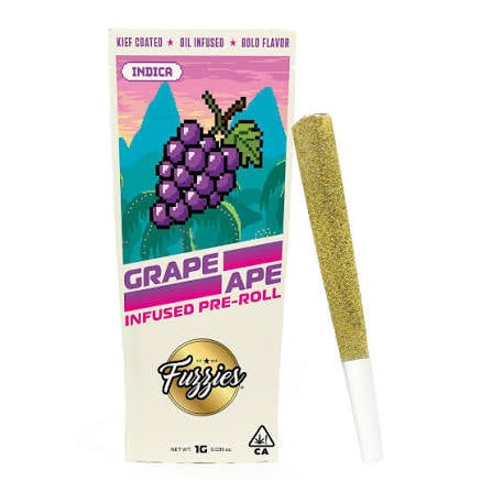 Grape Ape - 1G Kief Infused Preroll