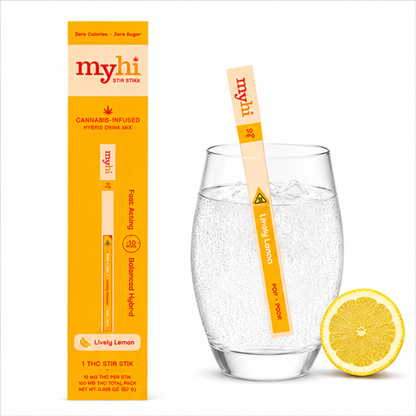 Lively Lemon Stir Stik 10mg (Single)
