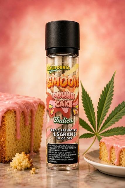 Pound Cake 3 x 0.5 - 1.5 G Pre Roll