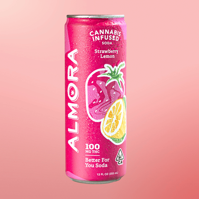 LOYALTY: STRAWBERRY LEMON PREBIOTIC SODA | ALMORA