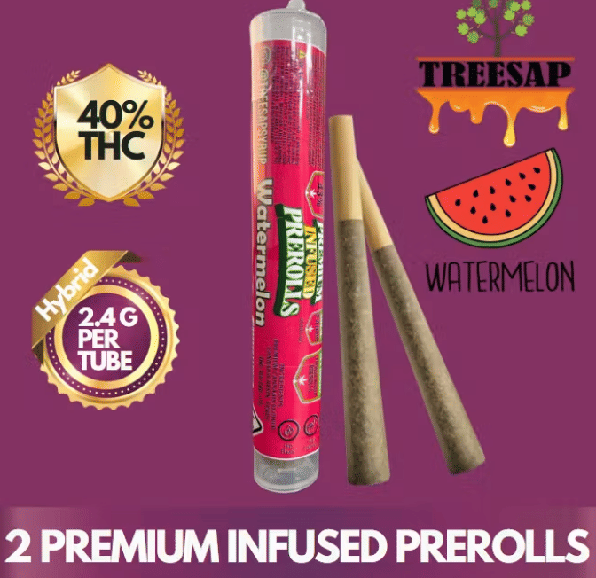 Treesap: Watermelon 2pk Infused Pre Rolls