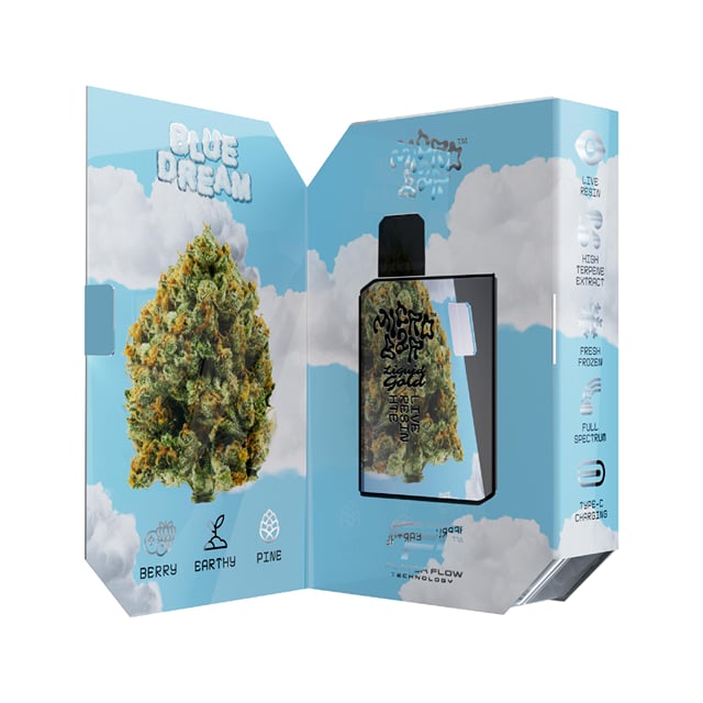 Blue Dream | 1g Liquid Gold Live Resin AIO