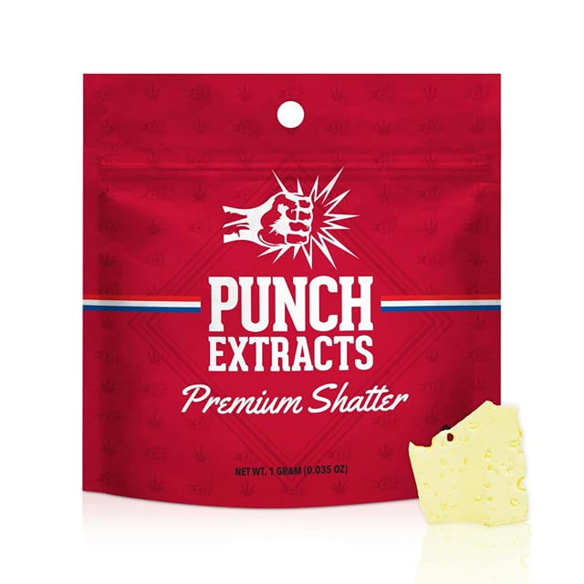 Punch | Lemon Pop | BHO Shatter | 1g