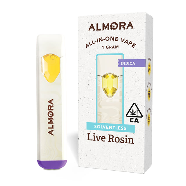 MASTER KUSH SOLVENTLESS LIVE ROSIN ALL-IN-ONE DISPOSABLE VAPE | ALMORA