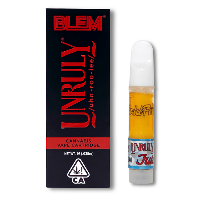 Unruly OG Cured Resin Cart 1g