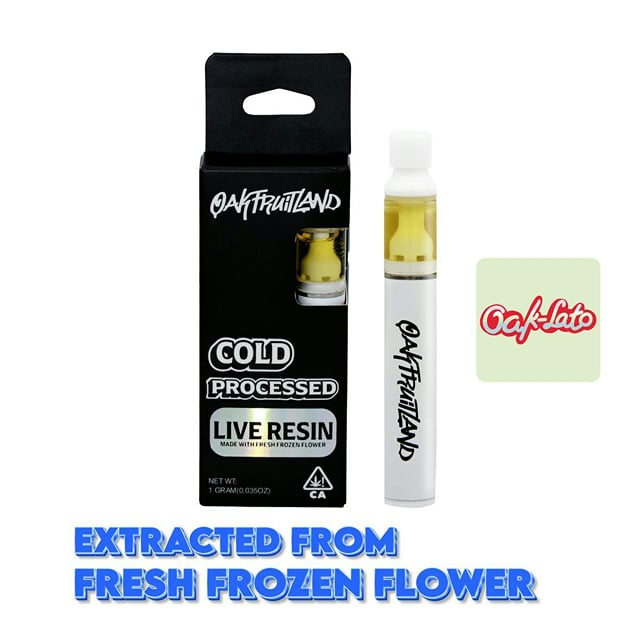 Oak Lato 1g Live Resin Disposable