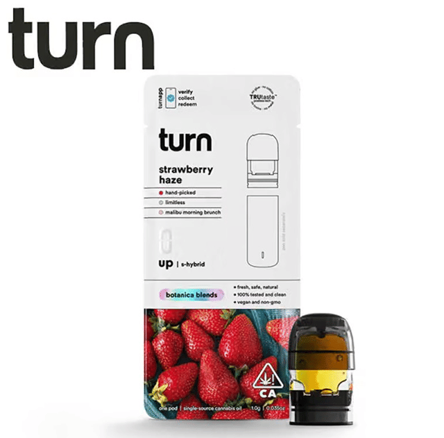 Turn - Strawberry Haze - Botanica Blends Pod - 1g
