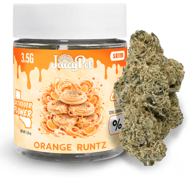 JuicyPot: Orange Runtz - 3.5g Indoor