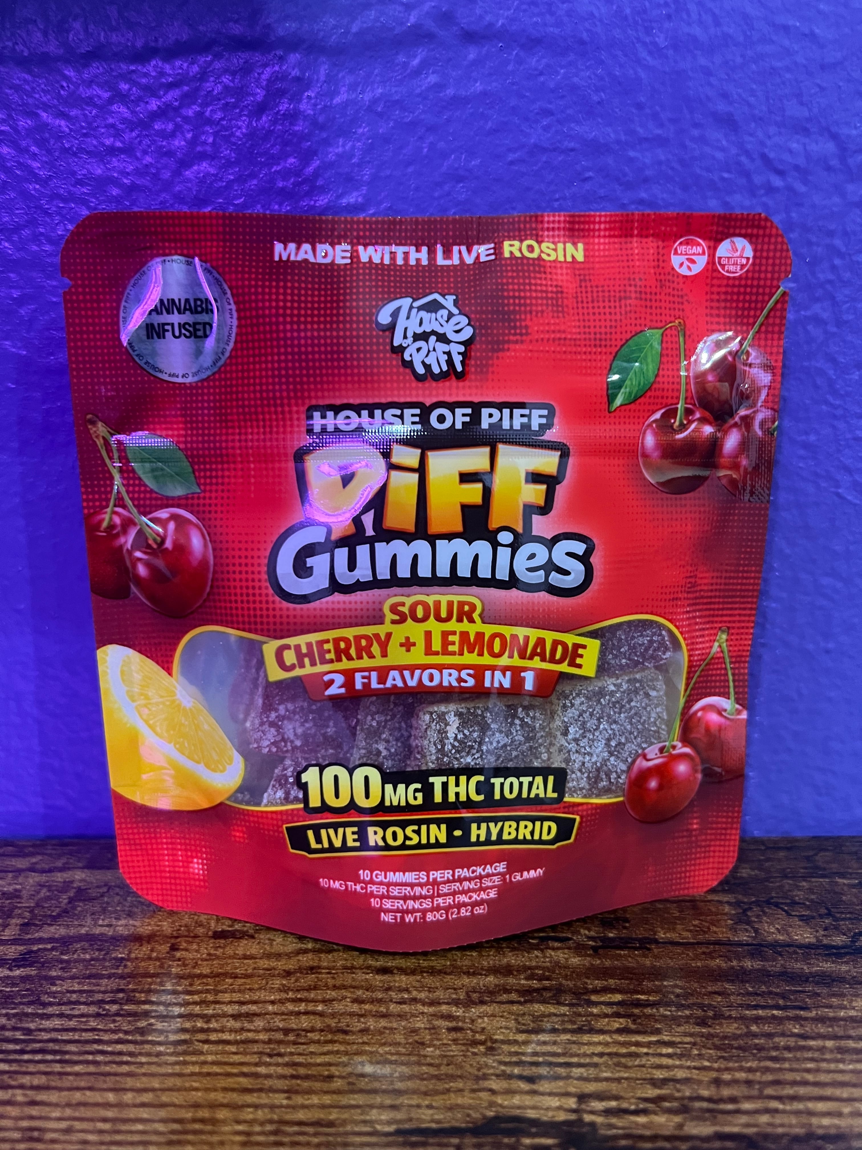Cherry + Lemonade Sour Gummies