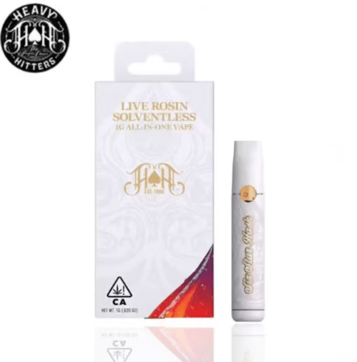 Heavy Hitters AIO - Original Z - Live Rosin Vape - 1g - Heavy Hitters - OZ - Rosin AIO - 1g - $69.99 - Disposable Vapes