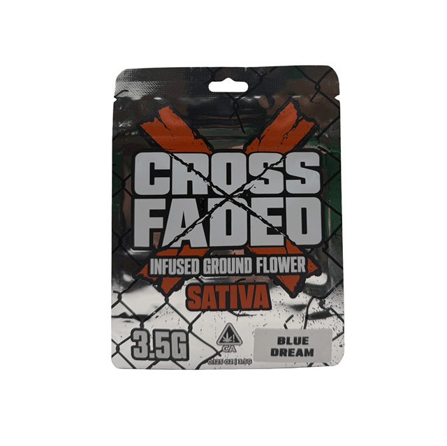 Cross Faded: Blue Dream - — Pg - 3.5