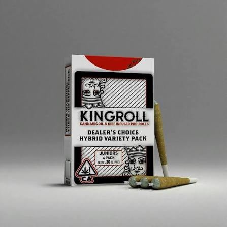 KINGROLL: Variety #1 V3 - - Kief Coated